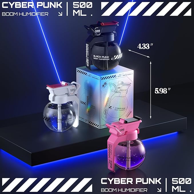 Portable Mini Desktop Humidifier,Cool Mist,relieve pressure and stress,Cool Steam,Water Bottle for Bedroom,Office,Outdoor Travel,Gaming Room