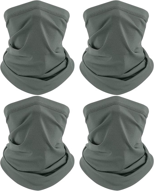 TICONN Neck Gaiter Face Cover Scarf, Neck Warmer Breathable Sun & Wind-proof for Skiing Fishing Hiking Cycling