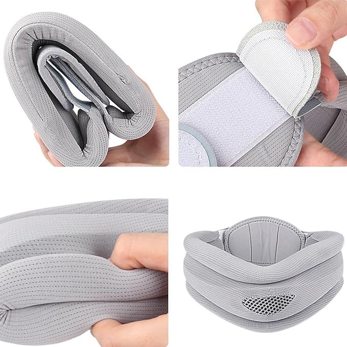 Neck Brace Universal Compact Comfortable Versatile Cervical Support Neck Support Brace for Sleeping Car Plane Travel