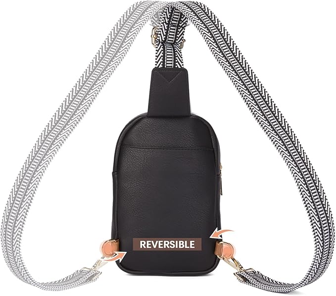 BOSTANTEN Sling Bag Crossbody Bags for Women Trendy Crossbody Purse Leather Chest Bag