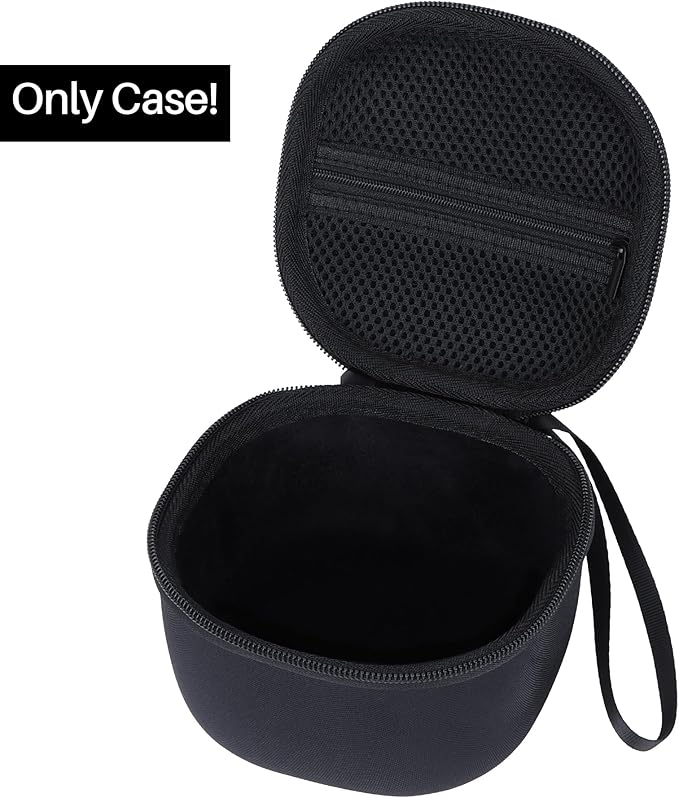 Lebakort Storage Case Compatible with Walkers Razor Slim/PROHEAR 066 030 Electronic Shooting Earmuff Hearing Protection Muff (Black Case)