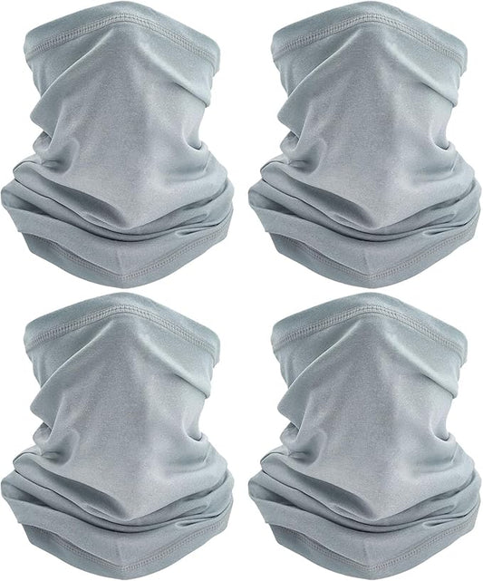 TICONN Neck Gaiter Face Cover Scarf, Neck Warmer Breathable Sun & Wind-proof for Skiing Fishing Hiking Cycling