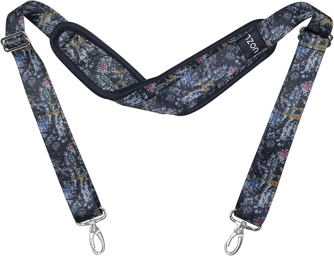 67 Inch Shoulder Straps, Soft with Ultra-Thick Fixed Shoulder Pad, Two Way Independently Adjustable Buckle Replacement Straps for Laptop Bag Messenger Bag Tool Bag Luggage,MixBlack