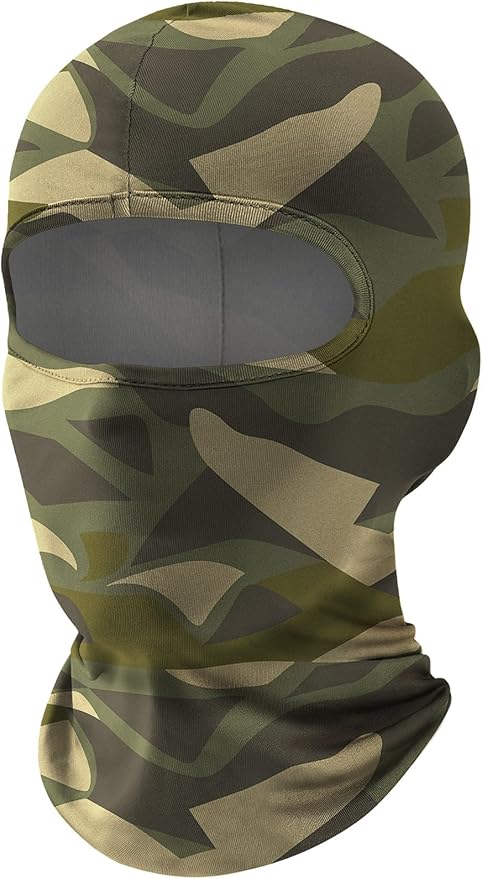 Fuinloth Balaclava Ski Mask, Motorcycle Summer Thin Cooling UV Protection Neck Gaiter for Men/Women