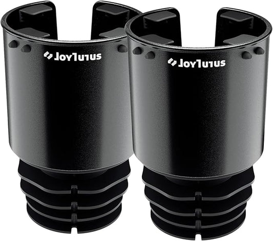 JOYTUTUS Cup Holder Expander for Car, 2 Pack Car Cup Holder Expander for YETI, Hydro Flask, Nalgene, Large Car Cup Holders Hold 18-40 oz Bottles and Mugs, Universal Car Cup Holder Adapter