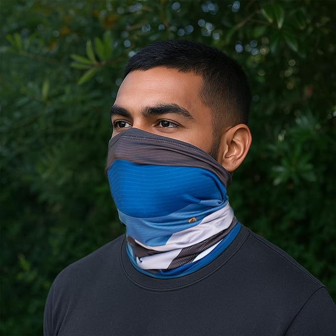 WHTE MOSS Performance neck gaiter - UPF50+ Ultra Soft & Breathable all season sport mask for Men and Women