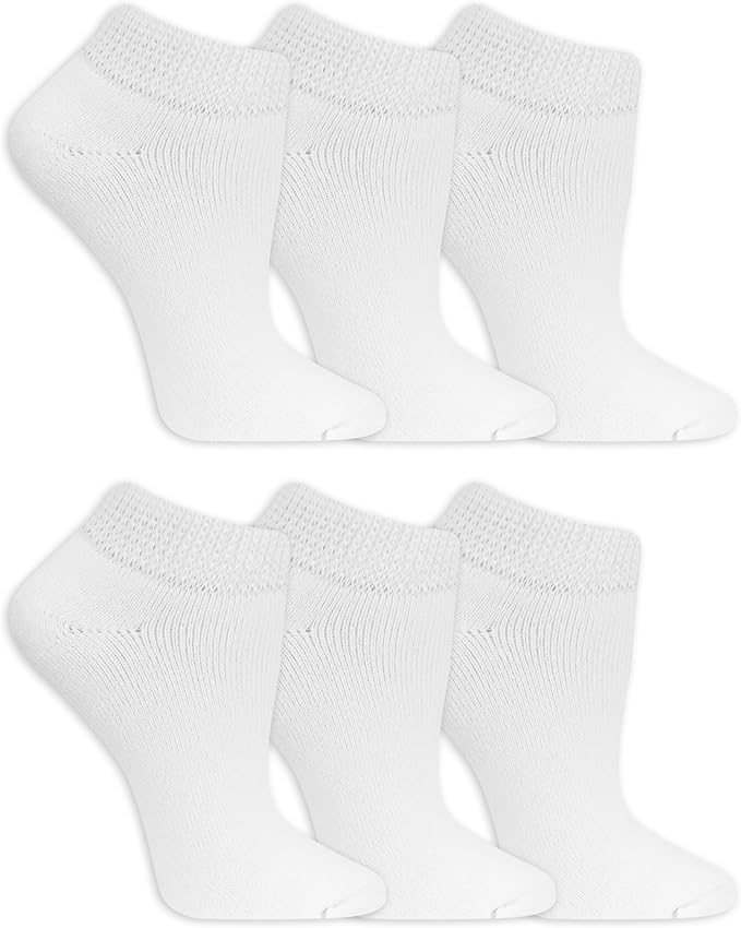 Dr. Scholl's Women's Diabetes & Circulator Socks - 4, 6, & 12 Pair Packs - Non-Binding Moisture Management