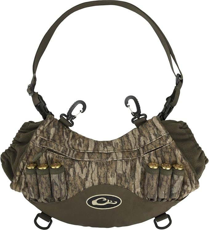 Drake Waterfowl Unisex LST Durable Weather-Resistant Ultra-Soft Fleece-Lined Handwarmer Muff with Front Storage Pocket & Waterproof Phone Pouch