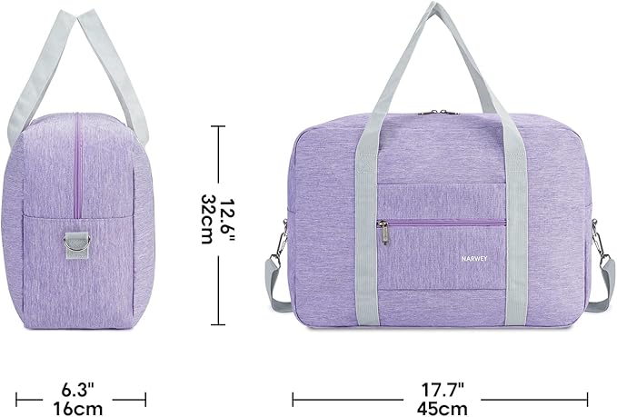 For Spirit Airlines Personal Item Bag Foldable Travel Duffel Bag Tote Carry on Luggage Duffle Overnight for Women and Men
