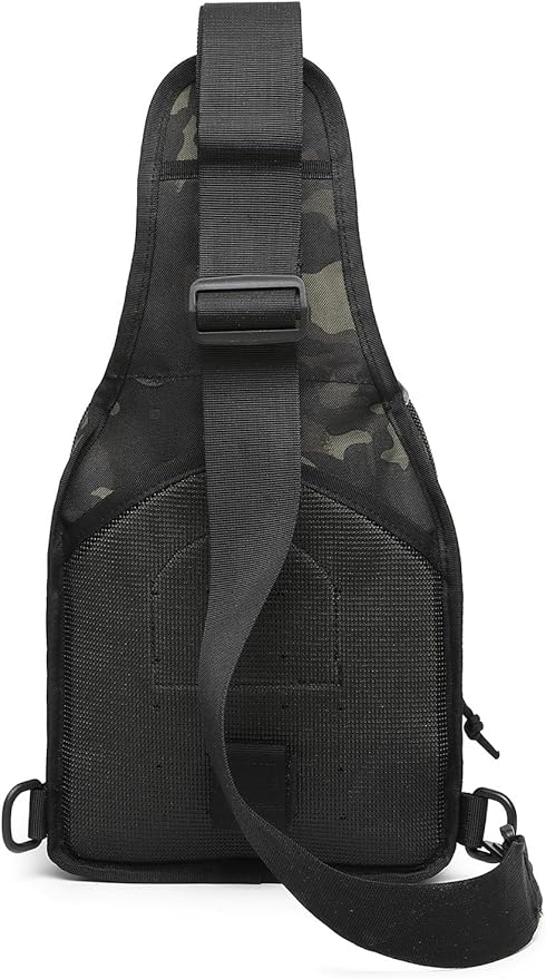 Small Tactical Sling Bag for Men with Holster Military EDC Shoulder Bag CCW Crossbody Bag 7 Liters