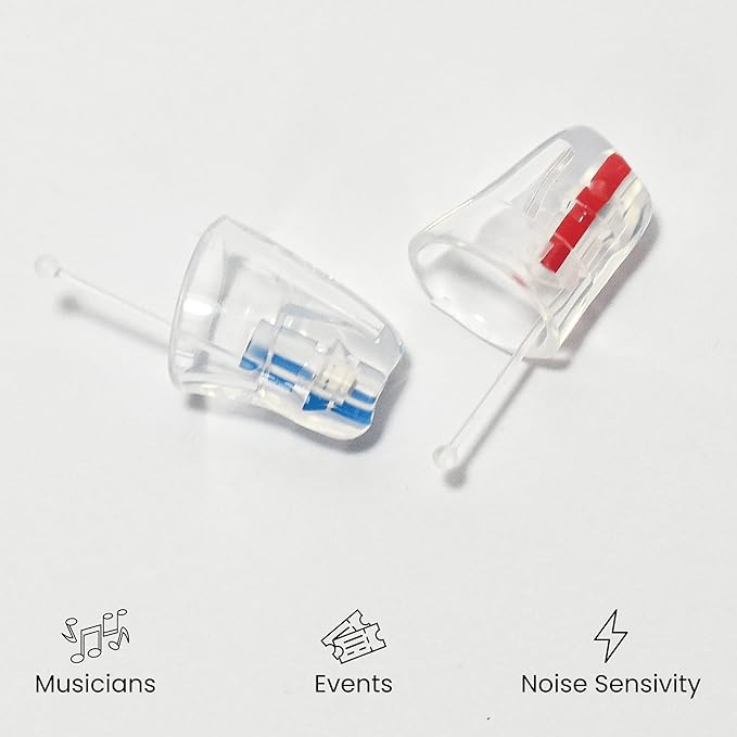 Earasers 19dB Noise Reducing Earplugs - Medium