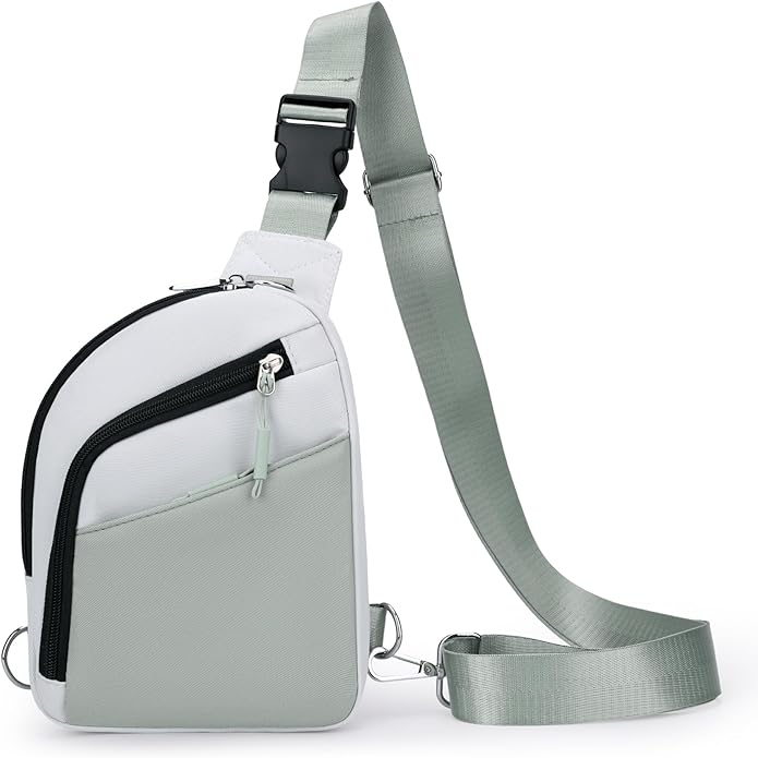 Anti Theft Crossbody Bag for Men Women, RFID Blocking Small Sling Bag Waterproof Shoulder for Hiking Daily Commute