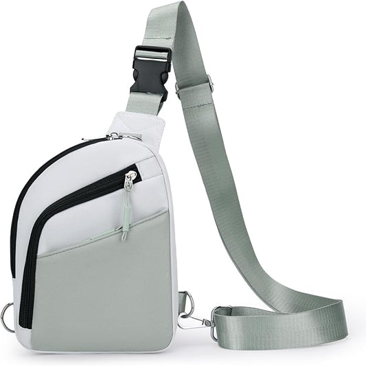 Anti Theft Crossbody Bag for Men Women, RFID Blocking Small Sling Bag Waterproof Shoulder for Hiking Daily Commute