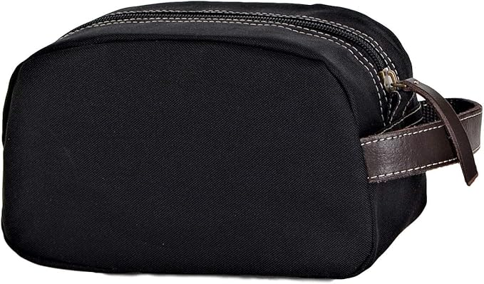 Timberland Men's Toiletry Bag Canvas Travel Kit Organizer