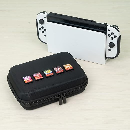 ButterFox 120 Switch Game Case for Nintendo Switch, Switch Game Card Storage Holder or SD Memory Card Case (120 Black)