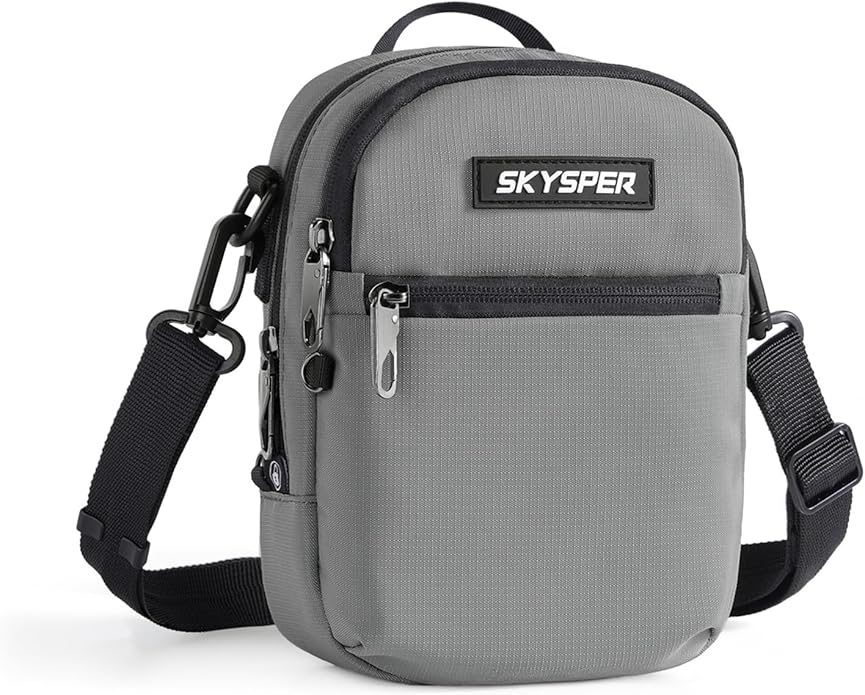 SKYSPER Small Anti Theft Crossbody Sling Bag RFID Cross Body Bag Travel Shoulder Daypack
