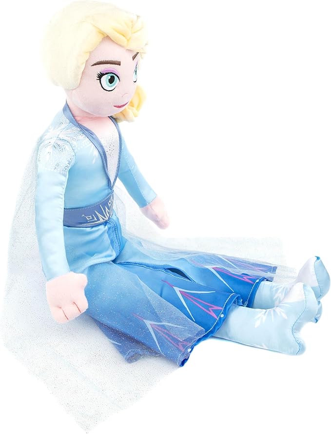 Jay Franco Plush Pillow Buddy Super Soft Polyester Microfiber | Disney Frozen 2 Elsa 25 inch (Official Disney Product)