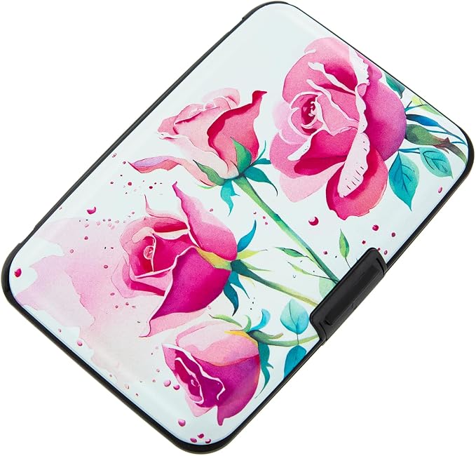 Credit Card Holder Small RFID Blocking Wallet Business Metal Slim Mini Aluminum Hard Case for Women Men