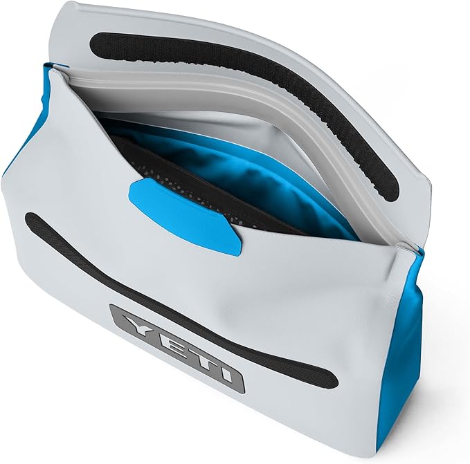 YETI Sidekick Dry 3L Gear Case, Fog Gray/Blue