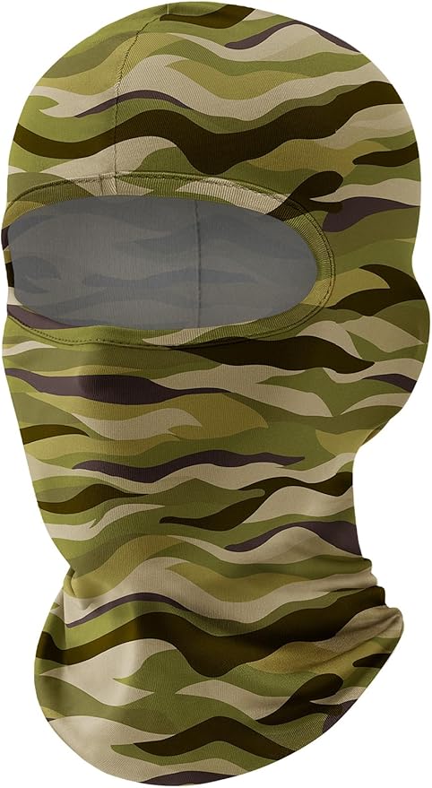 Fuinloth Balaclava Ski Mask, Motorcycle Summer Thin Cooling UV Protection Neck Gaiter for Men/Women