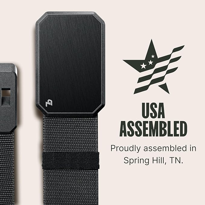 Groove Life Groove Belt OG - Men's Work Belt - Stretch Nylon, Magnetic Buckle, Adjustable, Comfortable, Tactical, EDC