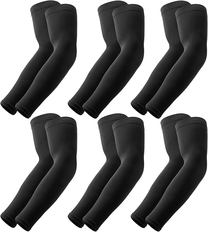 OutdoorEssentials UV Sun Sleeves for Men & Women, Cooling Arm Sleeves UPF 50+ | Golf, Tattoo Cover Up, Sun Protection