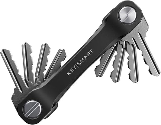 KeySmart Flex - Key Holder for Keychain-Compact Key Organizer for Key Chain, Minimalist Clutter-Free, Up to 8 Keys