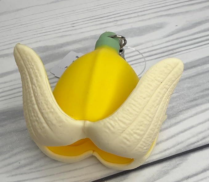 Bath and Body Works Yellow Banana Pocketbac Hand Sanitzer Holder