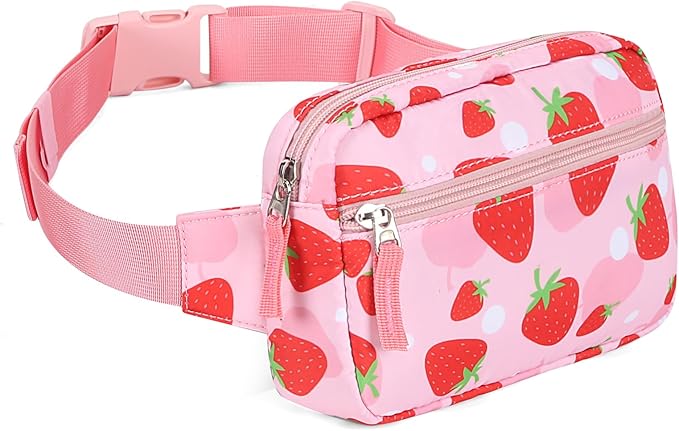 Fanny Pack Birthday Graduation Gifts for 7 8 9 10 11 12 13 Year Old Teen Girls Her Kids, Preppy Cute Trendy Stuff Colorblock Crossbody Bag Adjustable Belt Bags for Travel Essentials