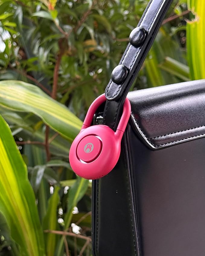HOU 130dB Personal Alarms for Women – USB-C Rechargeable Self Defense Alarm Keychain with Strobe Light – Loud Personal Safety Alarm for Students & Jogging – Safe for Seniors, Magenta