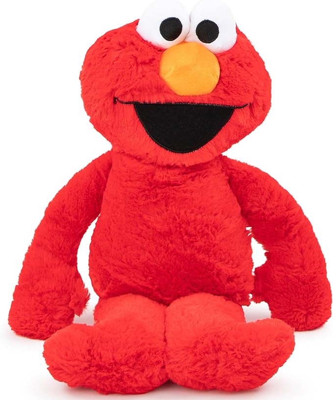 Jay Franco Plush Pillow Buddy Super Soft Polyester Microfiber | Sesame Street Elmo 22 inch (Official Sesame Street Product)