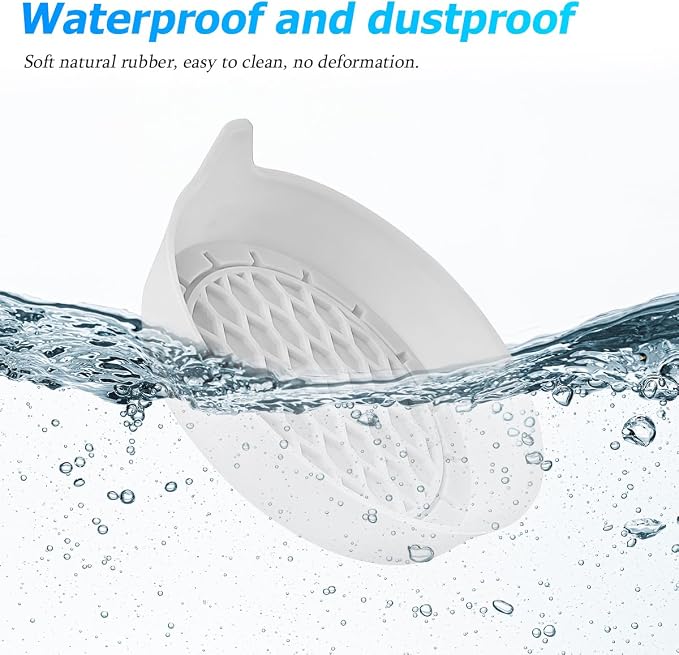 Zpana Bling Car Cup Holder Coaster, 2PCS Crystal Rhinestone Non Slip Waterproof Vehicle Insert Water Bottle Holder Pads, Shockproof Auto Interior Decorative Coasters, Universal Fit (White)