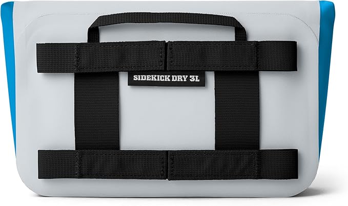 YETI Sidekick Dry 3L Gear Case, Fog Gray/Blue