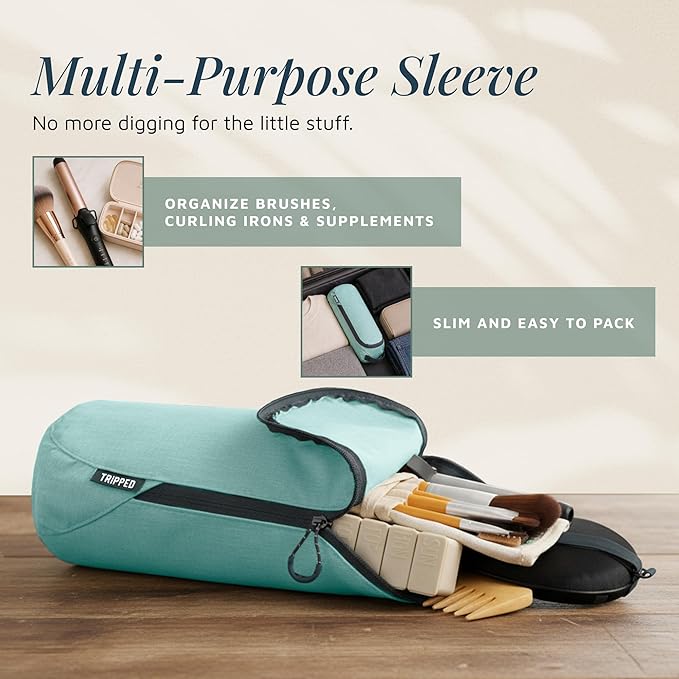 Toiletry Bag Kit Set: Hanging Travel Toiletry Bag + 311 TSA Cosmetic Liquid Bag + Ultralight Accessory Organizer Pouch