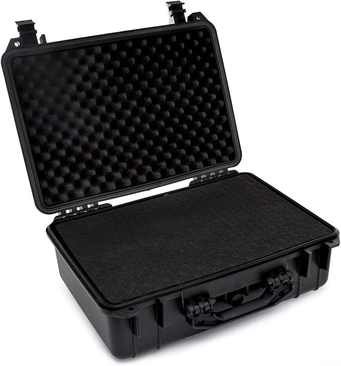 Koah Weatherproof Hard Case with Customizable Foam (18 x 14 x 7 Inch)
