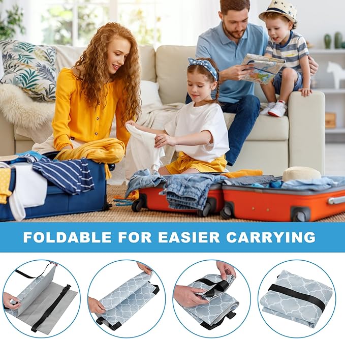 US Toddler Airplane Seat Extender Comfortable Toddler Airplane Footrest Lightweight Portable Toddler Airplane Bed Easy to Use Kids Airplane Travel Essentials with Storage Bag 30×18in for Kids Toddler