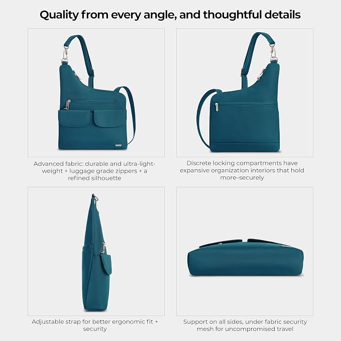 Travelon Anti-Theft Classic Crossbody Bag