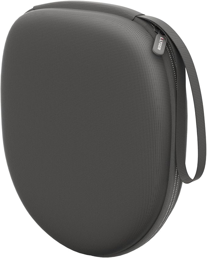 Headphone Headset Case Compatible with RORSOU C6/JBL/Anker/Sony/BERIBES/KVIDIO Wireless On-Ear Headphones, Dark Gray