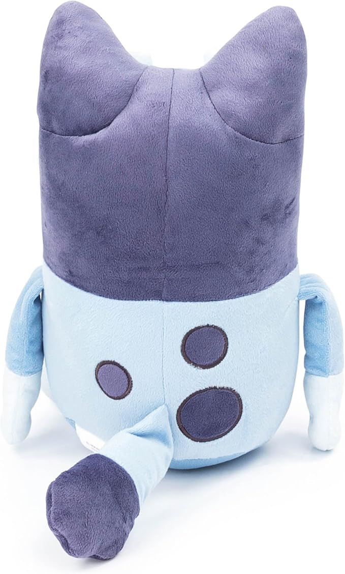 Jay Franco Kids Plush Pillow Buddy - 19 Inches Ultra-Soft Stuffed Plushie & Cozy Pillow, Official Licensed Bluey, Blue - Bluey