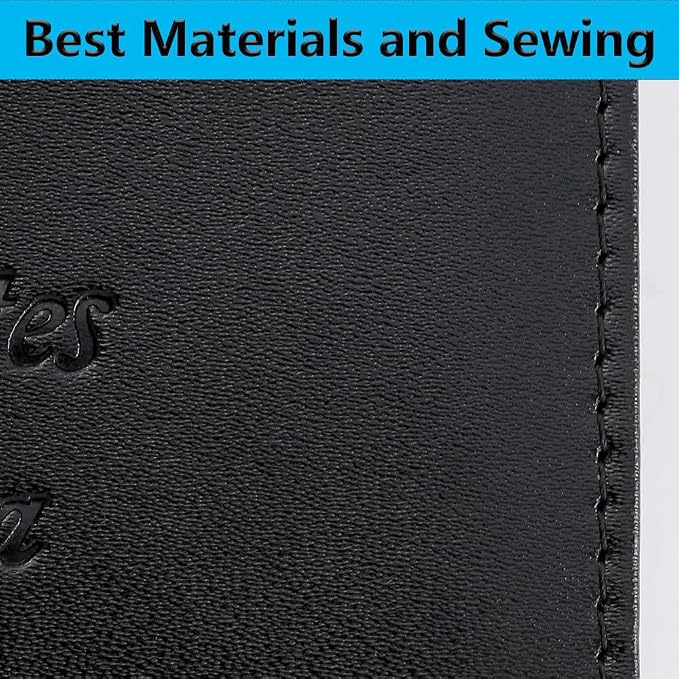 Airtag Passport Holder Cover Wallet RFID Blocking Leather Case Travel Essentials Luggage Accessories Travel Must Have(118#Black)