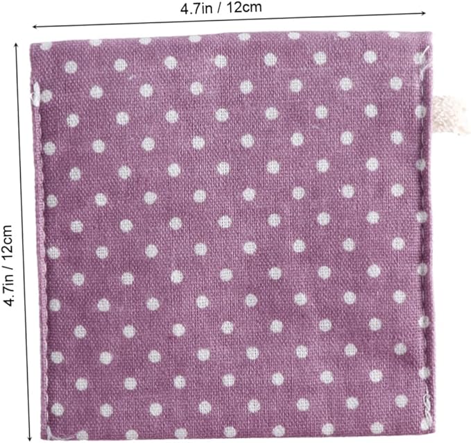 Women Sanitary Napkin Organizer Polka Dot Menstrual Pouch Portable Pad Holder Small Travel Toiletry Bag for Bathroom and Everyday Use
