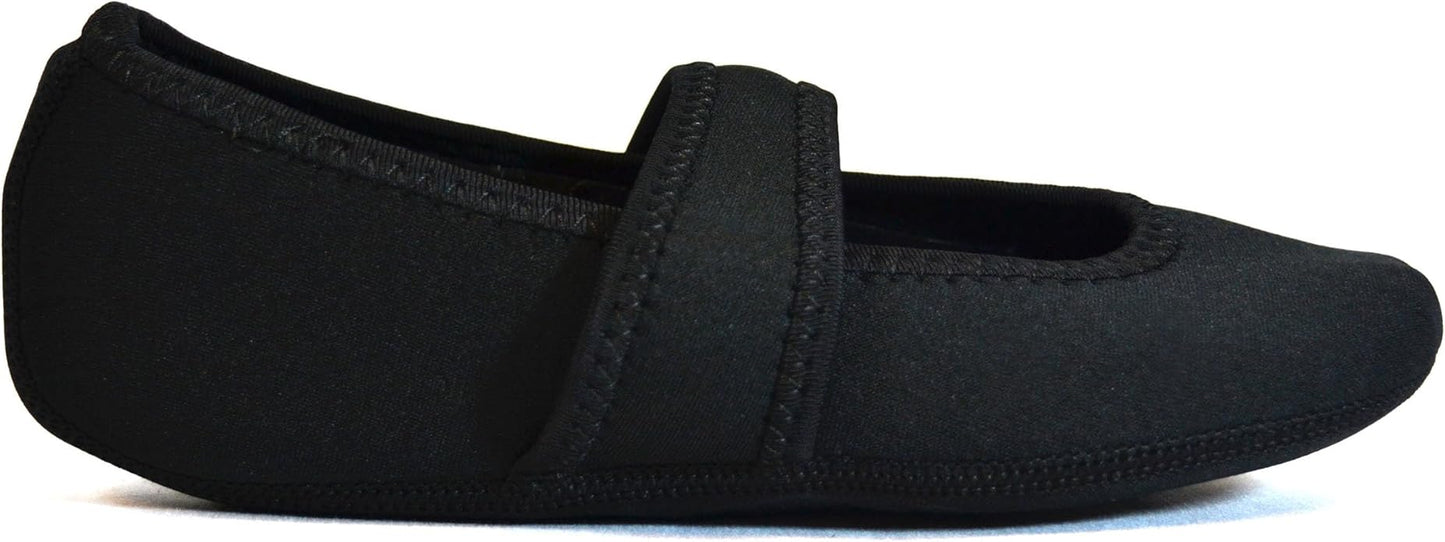 Nufoot Betsy Lou Women's Slippers, Foldable, Flexible Flats, Slipper Socks, Travel Slippers, Exercise Shoe, Dance Shoe, Yoga Socks, House Shoes, Indoor Shoes