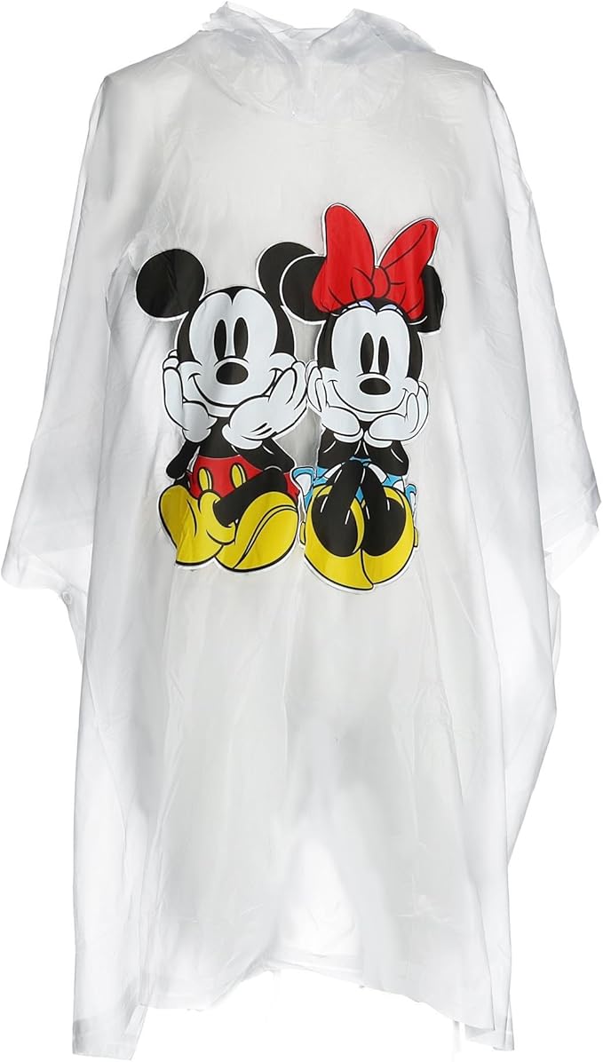 Disney Mickey and Minnie Mouse Rain Poncho