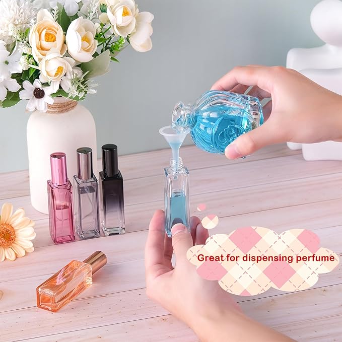 20ml Set of 5 Travel Perfume Bottle Refillable Perfume Bottle Travel Cologne Sprayer Mini Perfume Bottle Small Perfume Spray Bottle