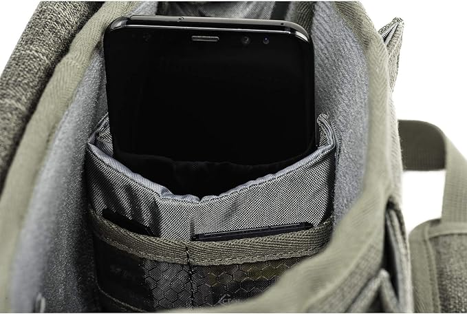 Think Tank Retrospective 4 V2.0 Canvas Shoulder Bag for Mirrorless or Standard DSLR Cameras and Photo Accessories - Pinestone - X-Small