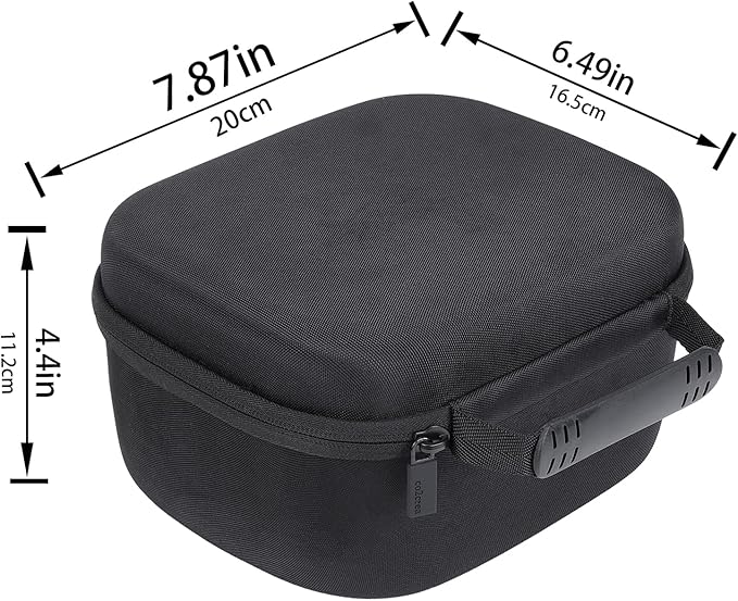 co2CREA Hard Case Replacement for Walker's Razor Slim Electronic Muffs Earmuffs replacement for Walker's Razor Walkie Talkie Handsfree
