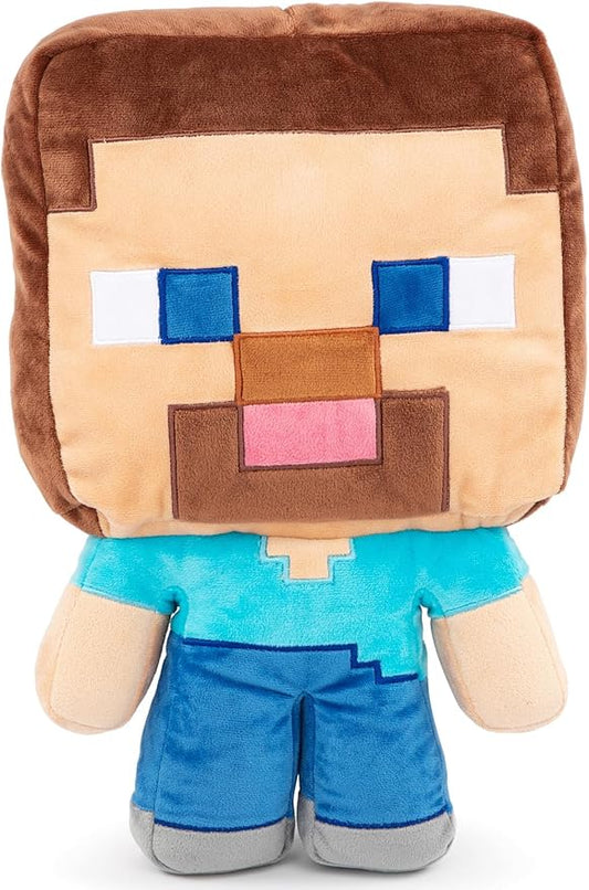 Jay Franco Plush Pillow Buddy Super Soft Polyester Microfiber | Mojang Minecraft Steve 16 inch