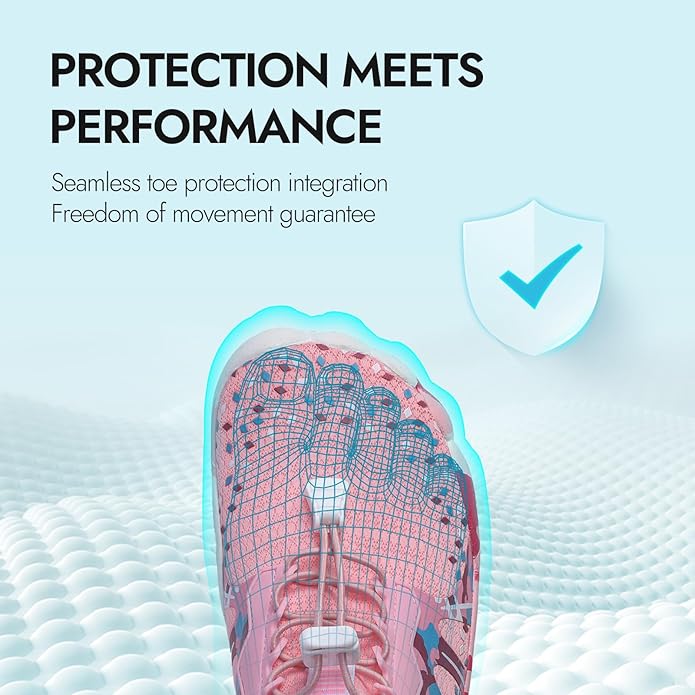 ATHMILE Hiking Barefoot Water Shoes for Women Men Beach Swim Aqua Pool River Quick Dry Athletic Wide Toe Outdoor Sport Kayaking Boating Rock Climbing Yoga Lake