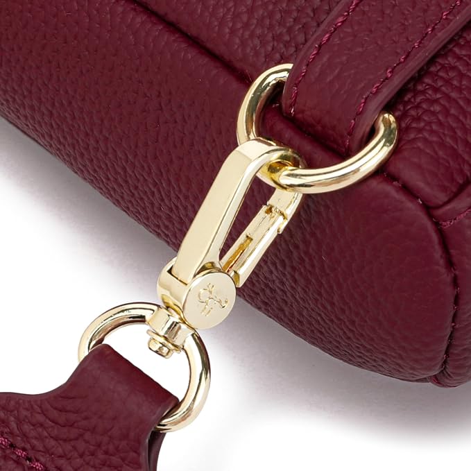 INICAT RFID Blocking Sling Bag, Anti Theft Crossbody Bag for Women Compact Travel Purses Leather