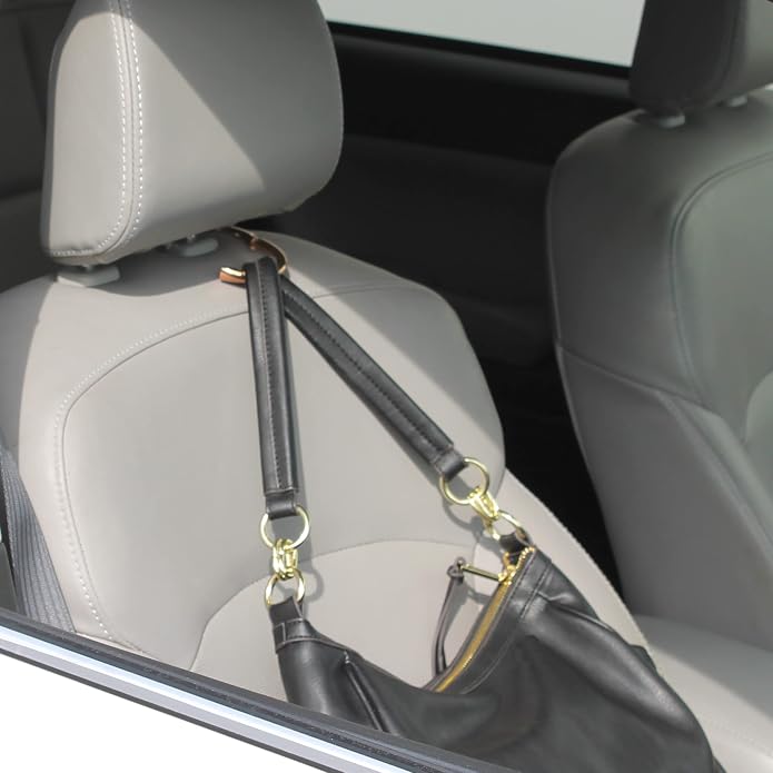 Clipa Bag Hanger - The Ring that Opens Into a Hook, Closes Automatically | Hangs Almost Anywhere in Just 1/2" of Space | Holds 33 lbs | 9 Styles | 3 yr Warranty